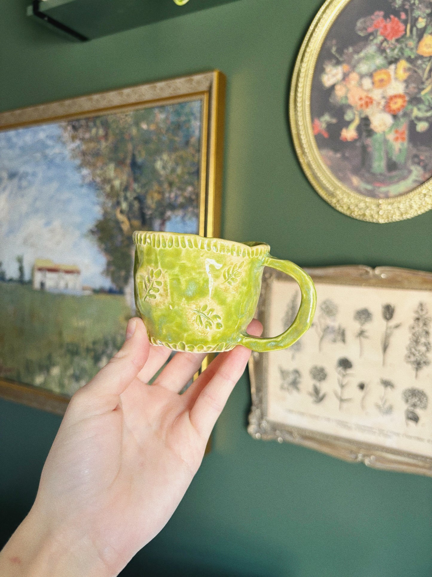 Leafy Espresso Cup