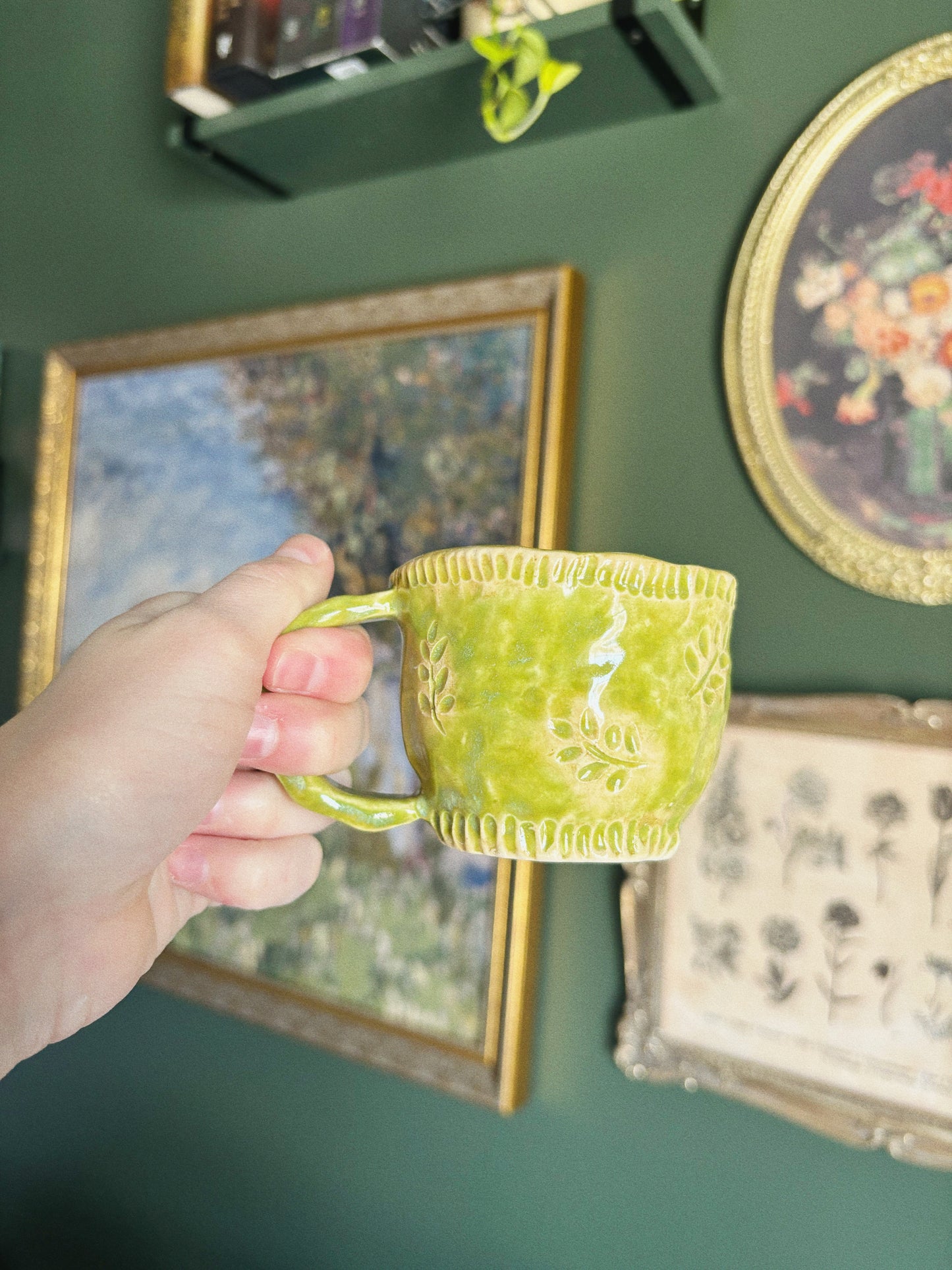 Leafy Espresso Cup