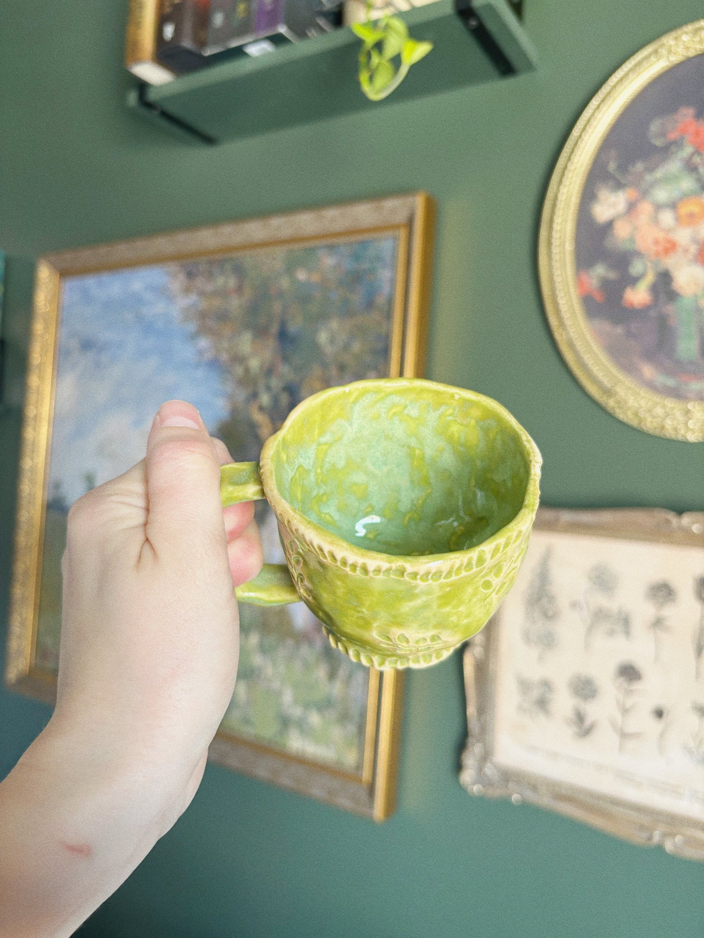 Leafy Espresso Cup