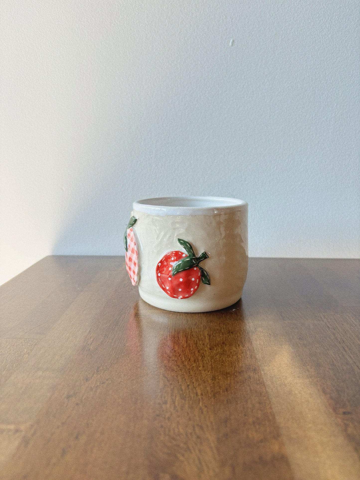 Tomato Pattern Patchwork Mug
