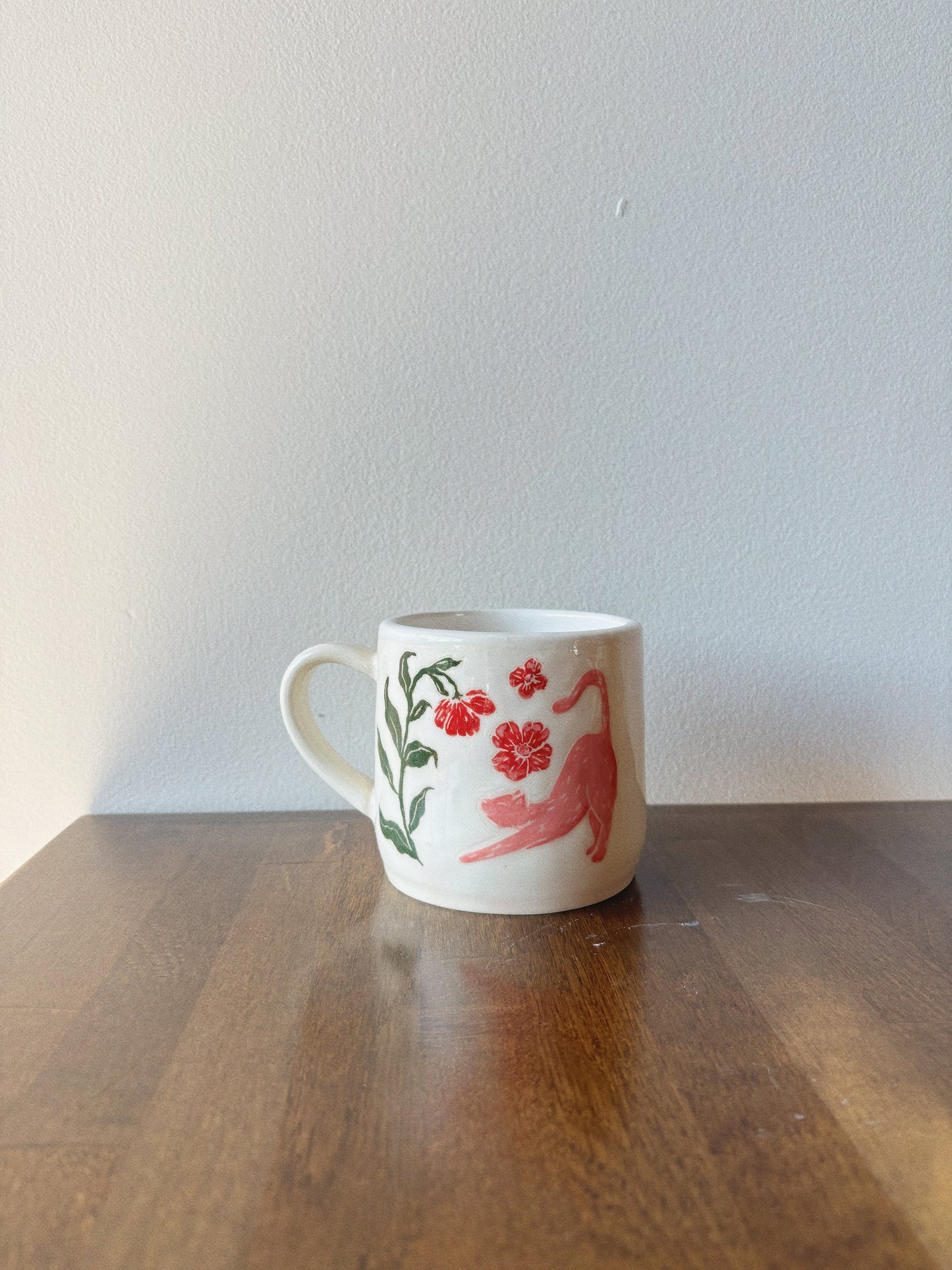 Cat Stretch Mug