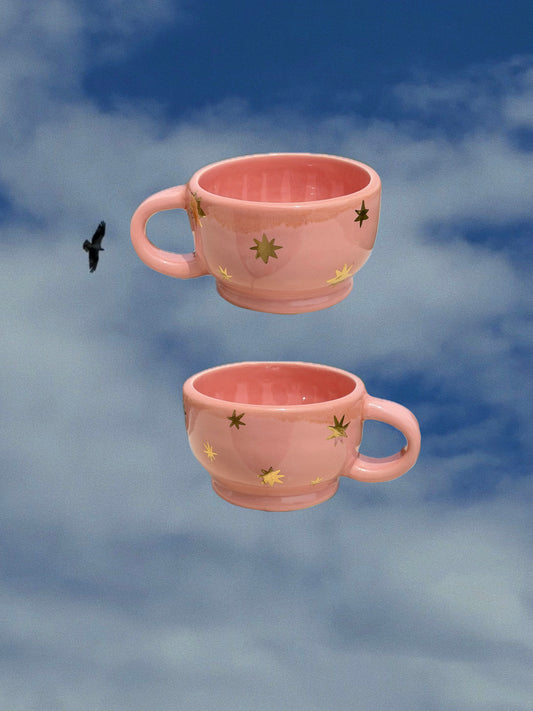 Pink Star mug