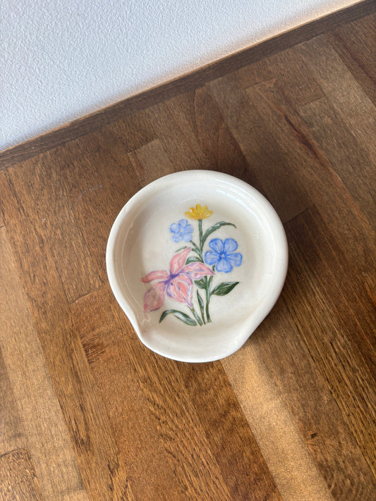 Floral Spoon Rest